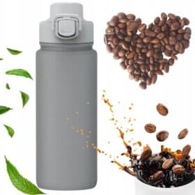 Cană termică din oțel inoxidabil 600 ml cu blocadă – Kamille