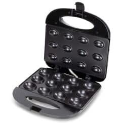 Aparat electric pentru  Biscuiti Nuca, 800W, Inox / Plastic, 12 Forme, Antiaderent, Antialunecare, 800W