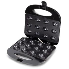 Aparat electric pentru  Biscuiti Nuca, 800W, Inox / Plastic, 12 Forme, Antiaderent, Antialunecare, 800W