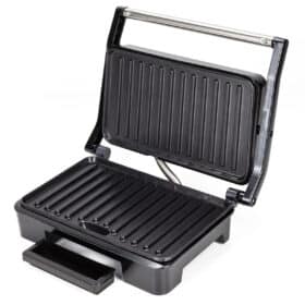 Sandwich-maker, 900W, placi antiaderente, otel inoxidabil