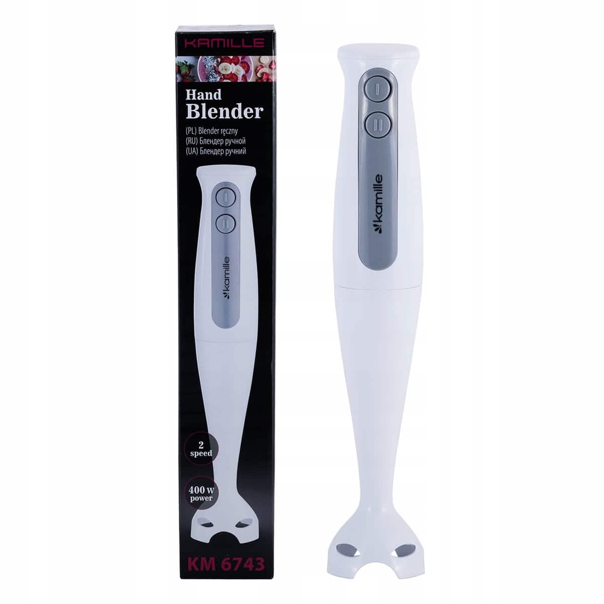Blender manual Kamille 400W – Mixer compact și performant