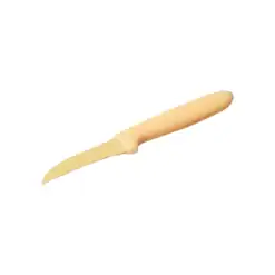 Cutit de curatat si taiat legume si fructe, otel inoxidabil, 17cm, maner plastic