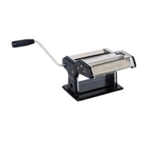 Masina de taiat paste, inox, 2 moduri de taiere, 15 cm, negru/argintiu