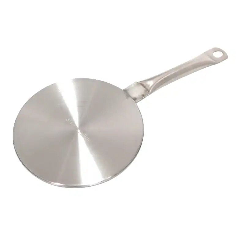 Placa adaptor inductie, otel inoxidabil, 23.5 cm, argintiu - imagine 2