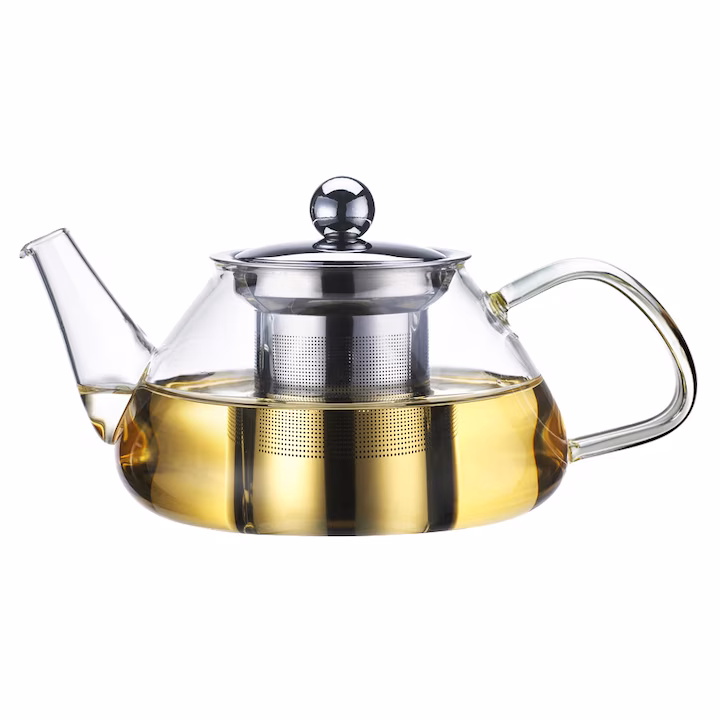 Ceainic Kamille 700 ml inox-sticlă