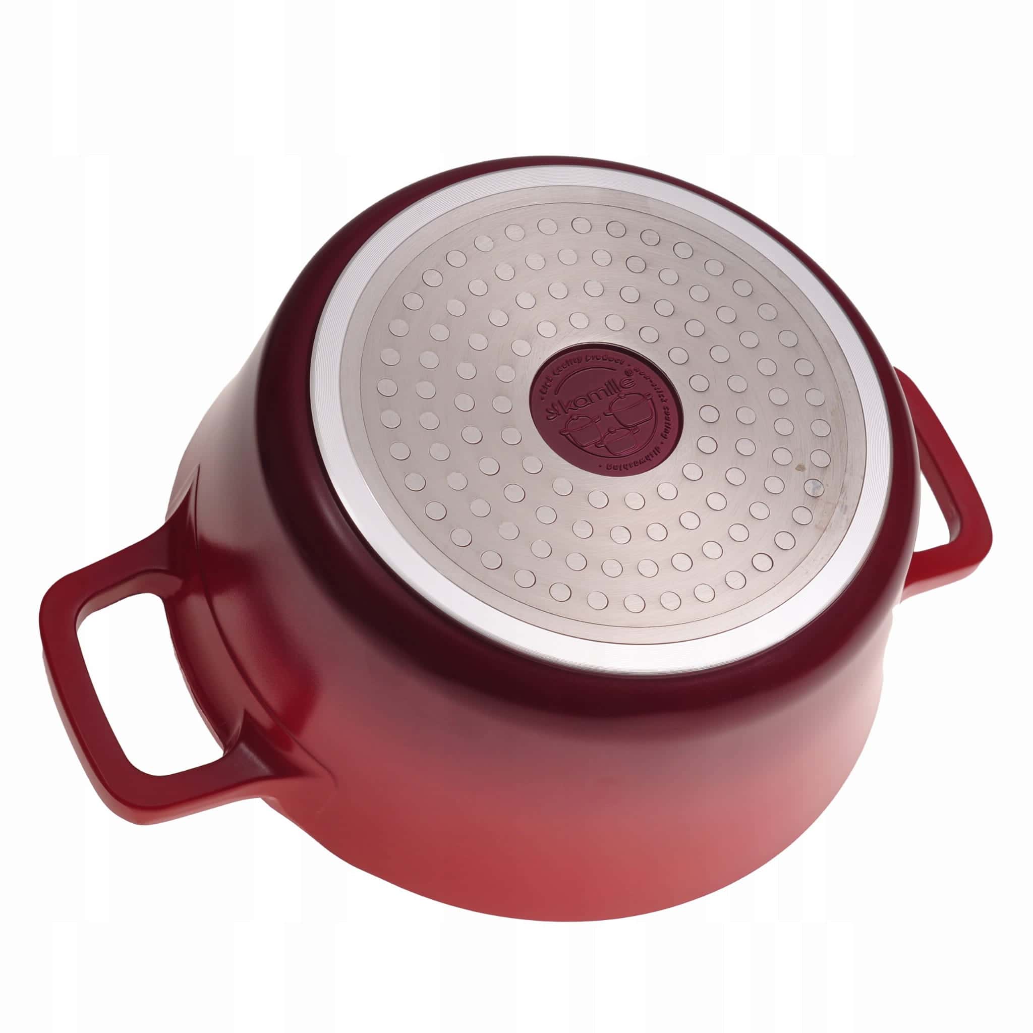 Oala aluminiu marmurata, 2.5 L, 20x9.5cm, antiaderenta, inductie - imagine 5