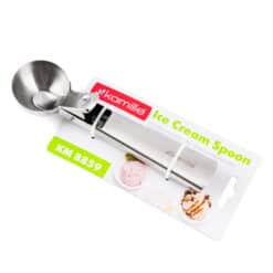 Lingura pentru inghetata, inox, argintiu