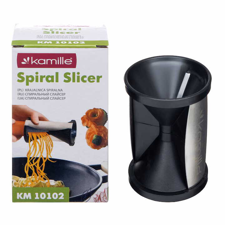 Feliator legume Kamille spirală negru