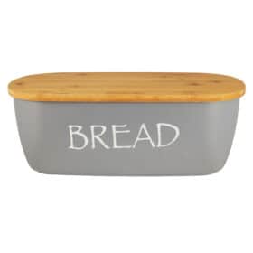 Cutie pentru paine, bambus, tocator integrat 36x20.5cm