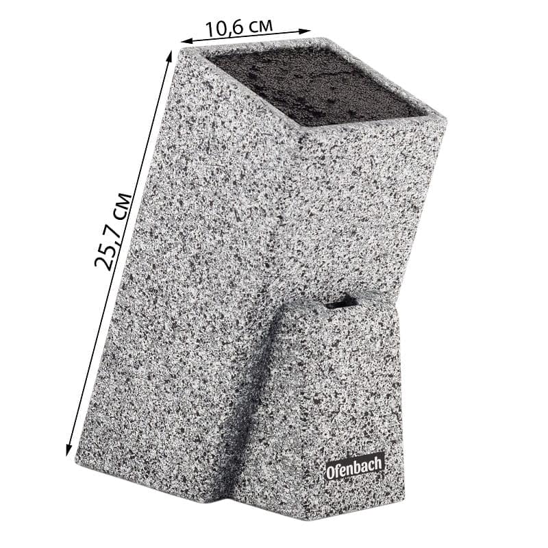 Bloc cutite universal, interior detasabil, soft-touch - imagine 3