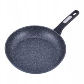 Tigaie, invelis marmura, 28 cm, corp aluminiu, antiaderent, inductie