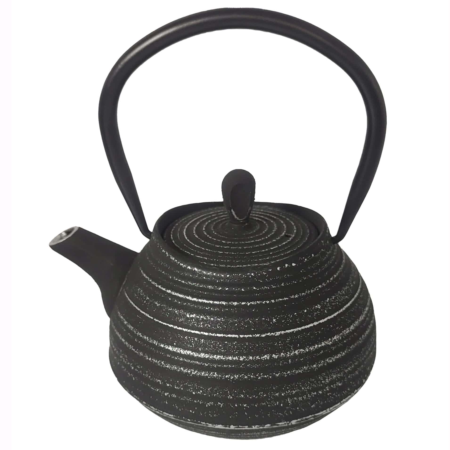 Ceainic din fonta emailata, sita inox, 600 ml - imagine 2