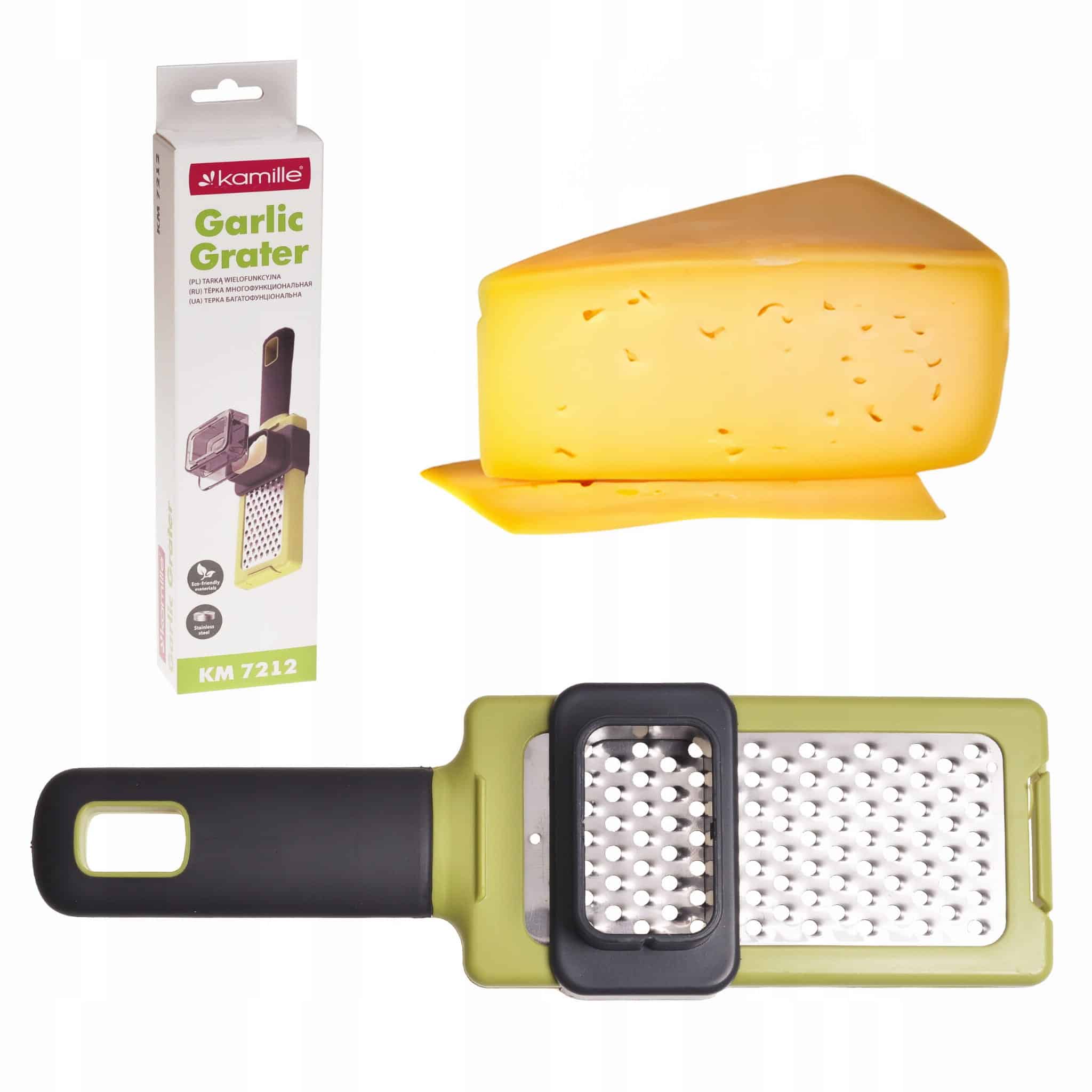 Razatoare de bucatarie, orel inoxidabil, maner din silicon