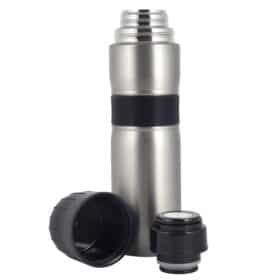 Termos din oțel inoxidabil 950 ml cu mâner antiderapant – păstrează băuturile calde sau reci până la 10 ore