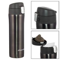 Cana termos, otel inoxidabil, 320 ml, 100% etansa, turcoaz