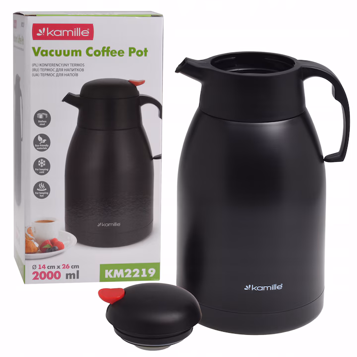 Termos conferinta Kamille 2L inox – izolație durabilă