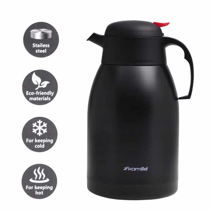 Termos conferinta Kamille 2L inox – izolație durabilă - imagine 6