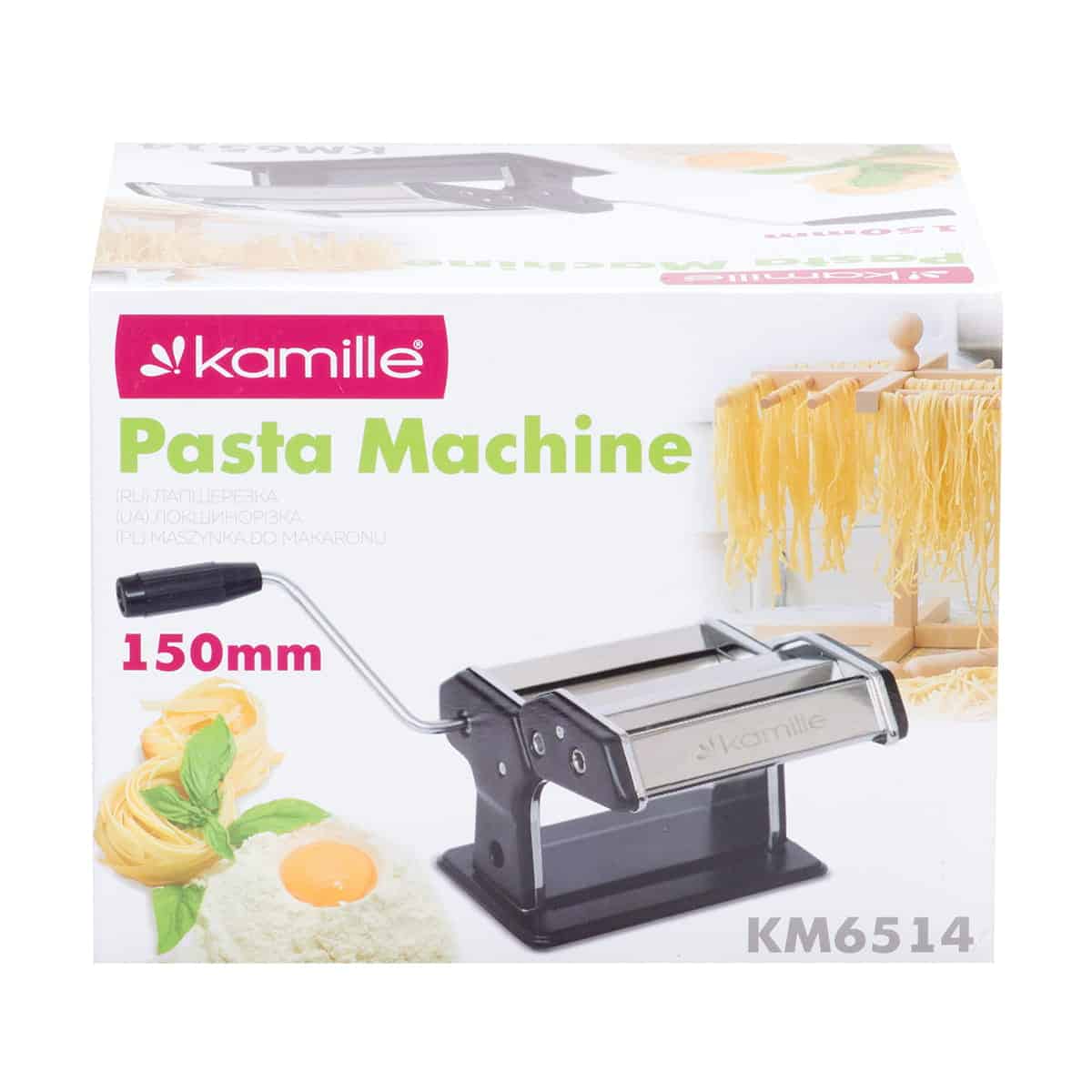 Masina de taiat paste, inox, 2 moduri de taiere, 15 cm, negru/argintiu - imagine 8