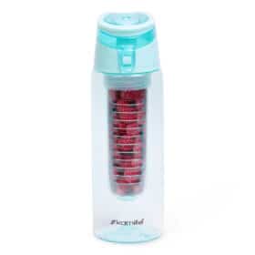 Sticla pentru apa cu suport pentru fructe, 660 ml, 23x7cm