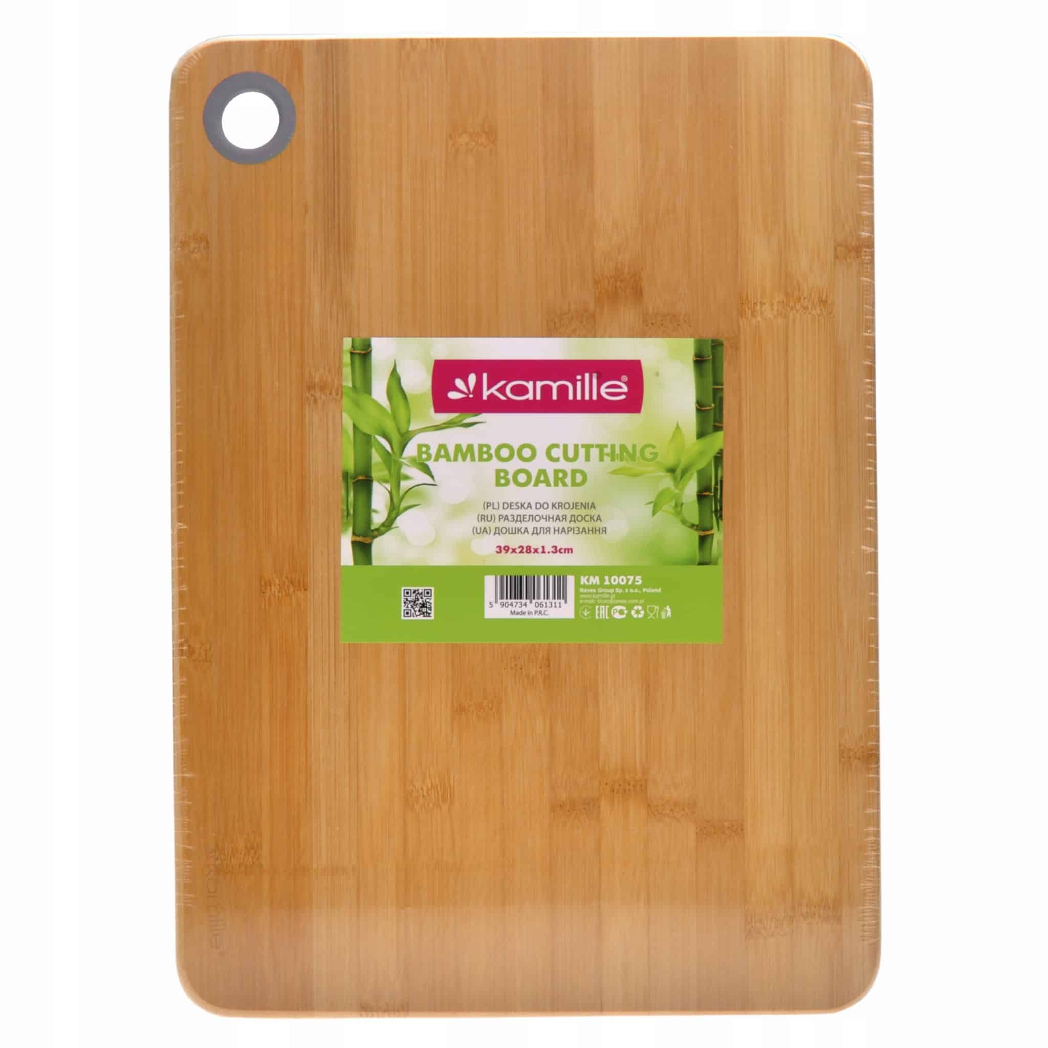 Tocator, bambus, antibacterian, 39x28 cm