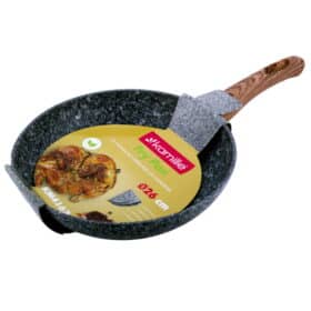 Tigaie antiaderenta, Aluminiu cu invelis Granit, 26 cm, Gri