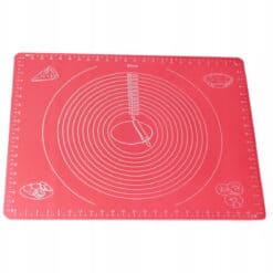 Plansa din silicon, 50x40x0.1 cm, pentru patiserie, gradata, pentru aluat