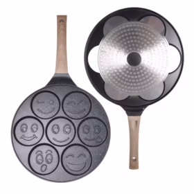 Tigaie Kamille 26 cm marmură antiaderentă pentru pancakes