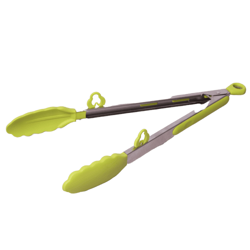 Cleste de bucatarie din silicon, 30.5 cm, maner din otel inoxidabil