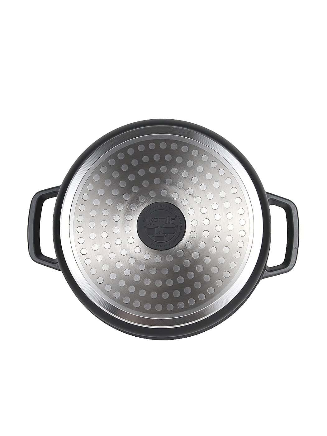 Oala traditionala, aluminiu, antiaderenta, 2.5 L, 20 cm, inductie - imagine 6