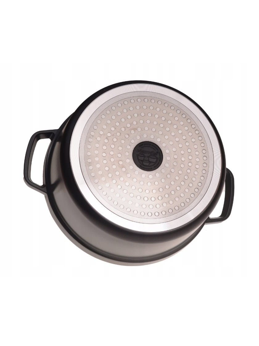 Oala traditionala, aluminiu, antiaderenta, 2.5 L, 20 cm, inductie - imagine 3