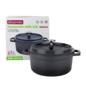 Oala traditionala, aluminiu, antiaderenta, 2.5 L, 20 cm, inductie