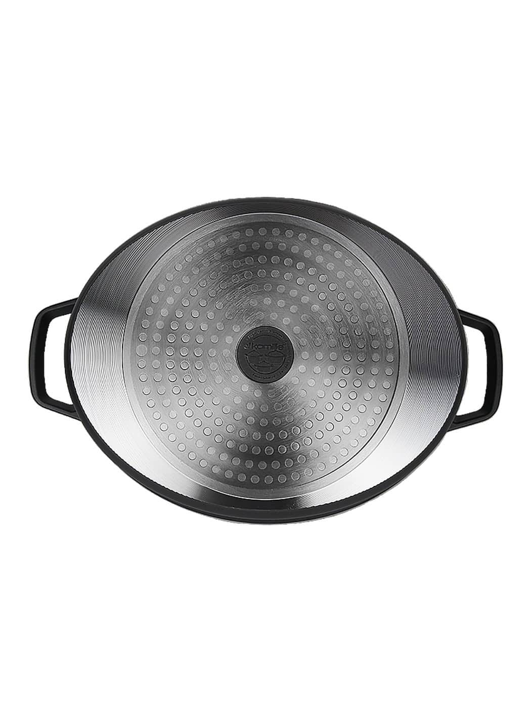 Oala mare aluminiu, 6 L, antiaderenta, cu capac - imagine 5