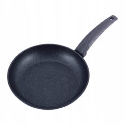 Tigaie, invelis antiaderent, 24 cm, inductie, rezistenta la zgarieturi, negru
