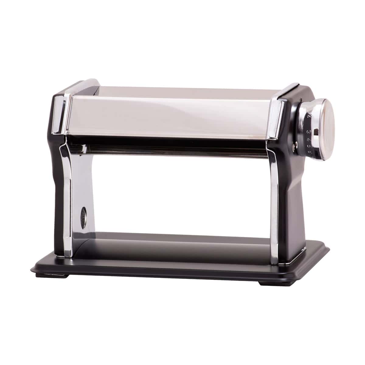 Masina de taiat paste, inox, 2 moduri de taiere, 15 cm, negru/argintiu - imagine 3