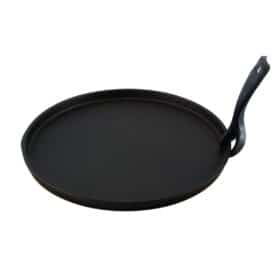 Tigaie din fonta, cu maner detasabil, 25x3 cm