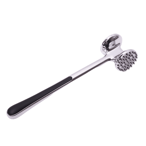 Ciocan dublu, din otel inoxidabil, pentru carne, antiderapant, 22.5x4cm - imagine 2