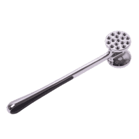 Ciocan dublu, din otel inoxidabil, pentru carne,  antiderapant, 22.5x4cm