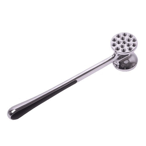 Ciocan dublu, din otel inoxidabil, pentru carne, antiderapant, 22.5x4cm