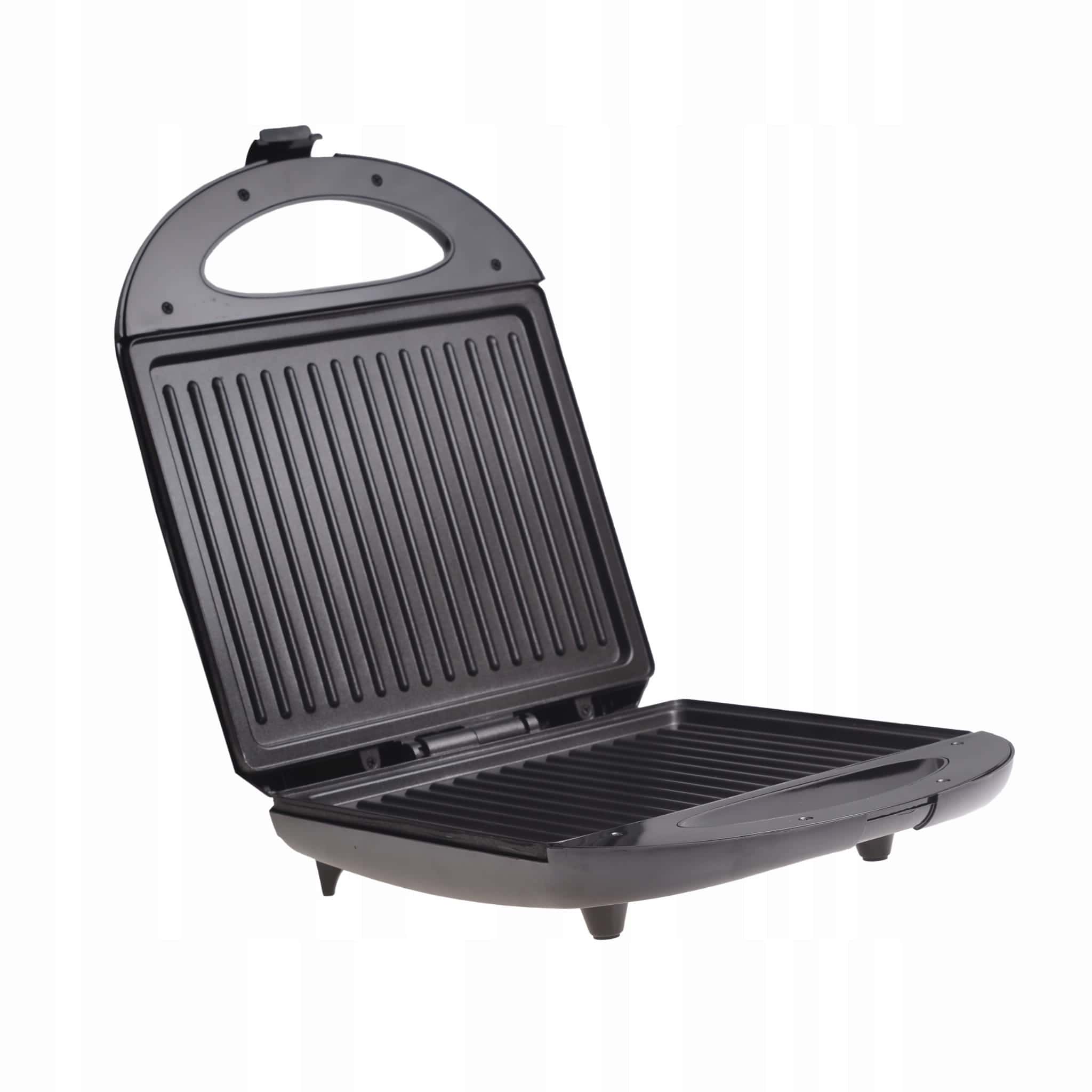 Grill electric, cu placi antiaderente, 1400W, tava de scurgere