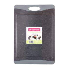 Tocator de bucatarie, antiderapant, 43x29.7x0.9 cm, gri inchis