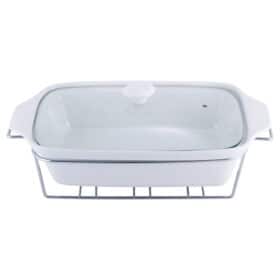 Vas termorezistent, ceramica, suport incalzire, 3 L