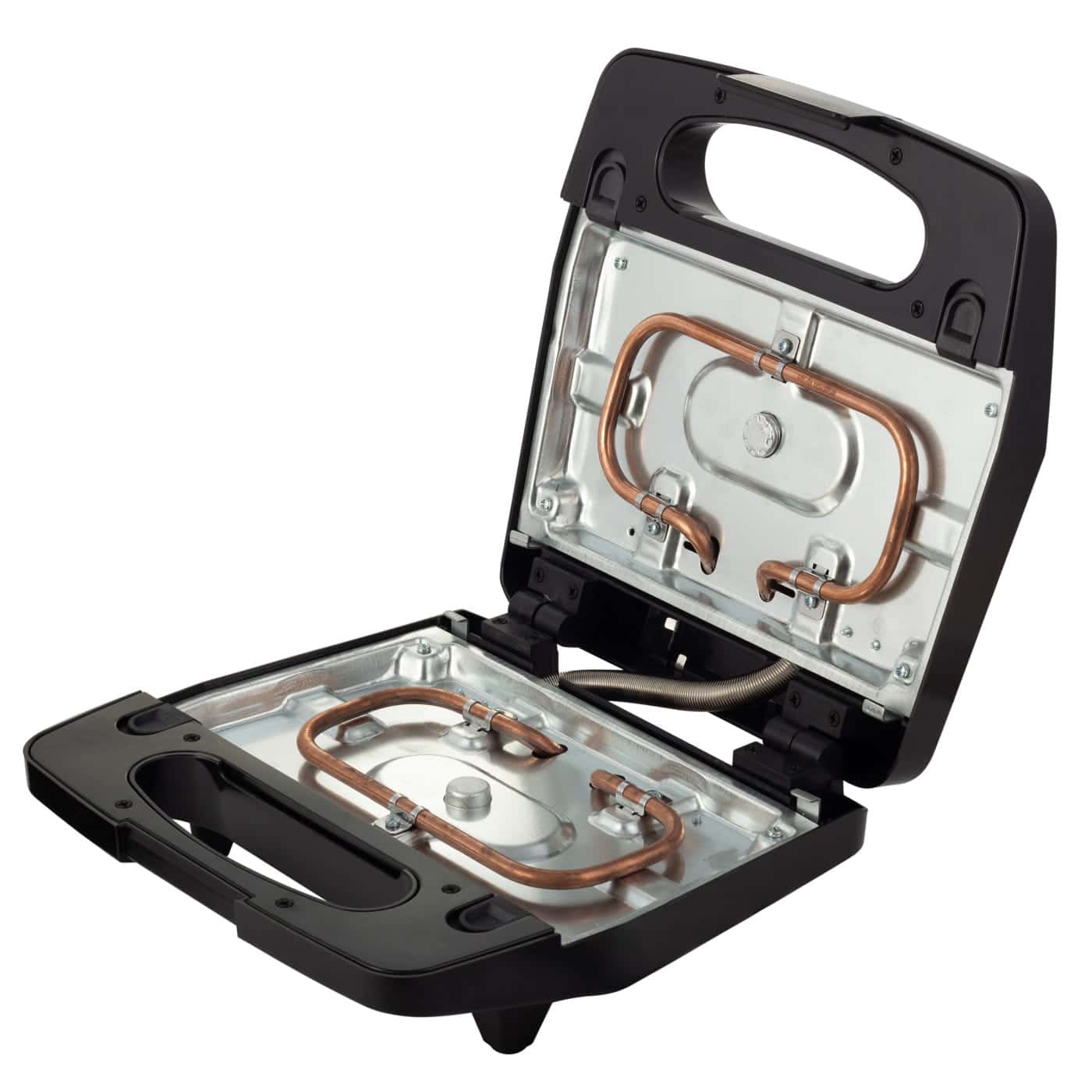 Sandwich-maker electric, 3-in-1, placi antiaderente, 800W - imagine 5