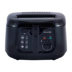 Friteuza clasica, 2.5 L, 1800 W, inox, negru