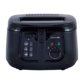 Friteuza clasica, 2.5 L, 1800 W, inox, negru