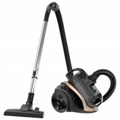 Aspirator fără sac Kamille 800 W cu tehnologie cyklon, filtru HEPA și accesorii