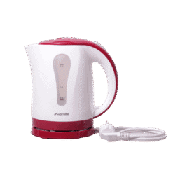 Fierbator electric fara fir 1.8 L, 2200 W, rosu/alb