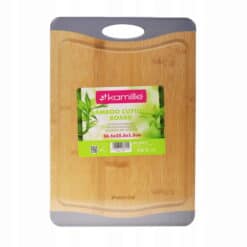 Tocator de bucatarie, din bambus, 36.5x25.3x1.5 cm