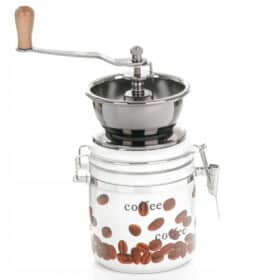 Rasnita manuala de cafea, cu mecanism ceramic