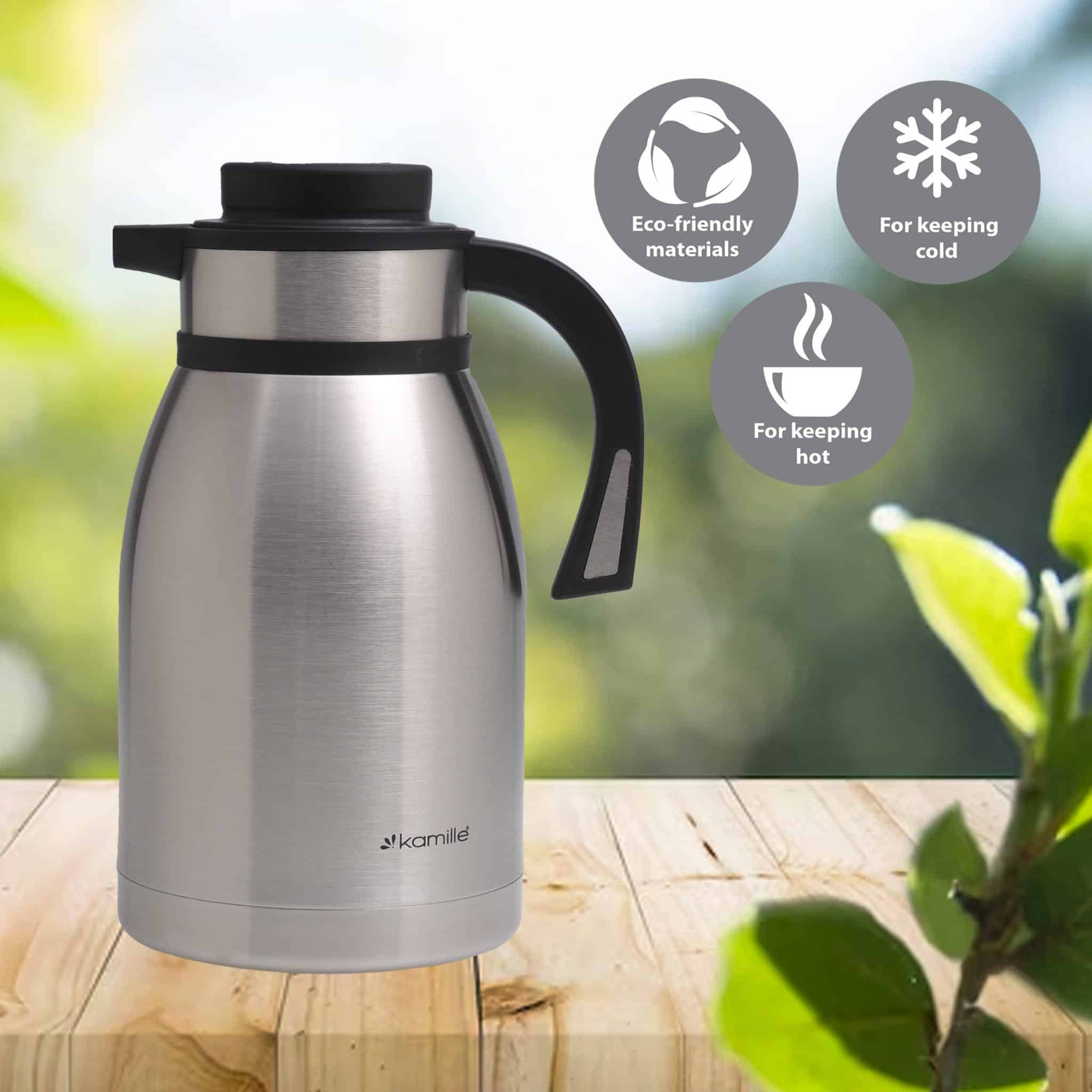 Termos conferinta, inox, izolatie termica, 1.5L - imagine 2