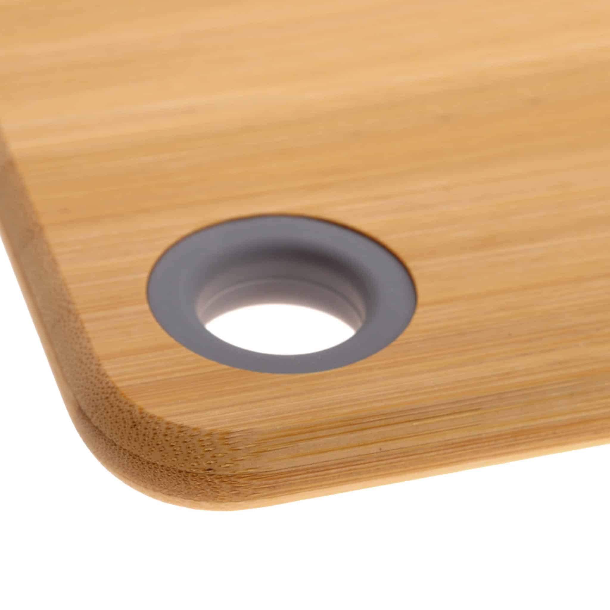 Tocator, bambus, antibacterian, 39x28 cm - imagine 5